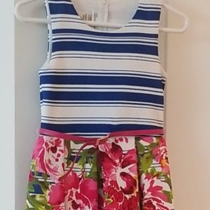 Floral dress for girl of size 10/12